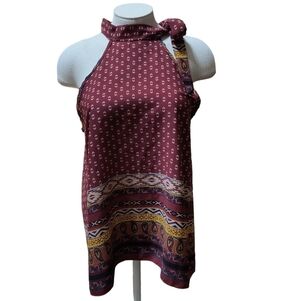 Freesia Halter Style Blouse Size M